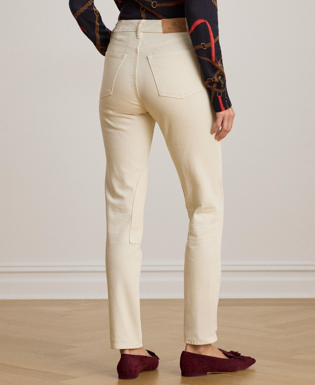 Ralph Lauren Women's High-rise Skinny Ankle Jeans In Neutral