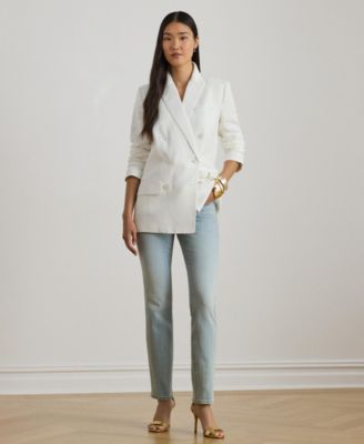 Lauren Ralph Lauren - Women's Mid-Rise Straight Ankle Jeans