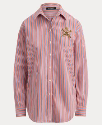 Women's Striped Broadcloth Shirt