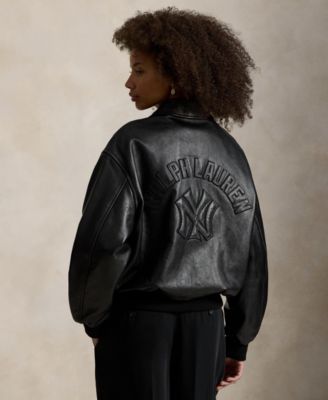 Women's Woven Embroidered Bomber Jacket
