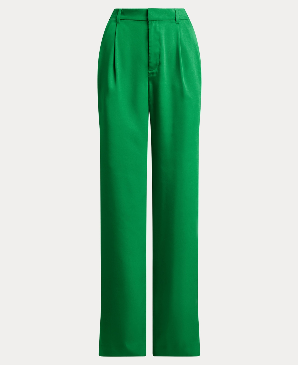 Ralph Lauren Women's Pleated Tapered Pants In Green