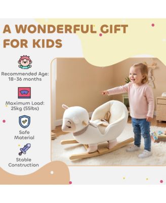 Baby Rocking Horse, Sheep Rocking Horse for Toddlers 18–36 Months