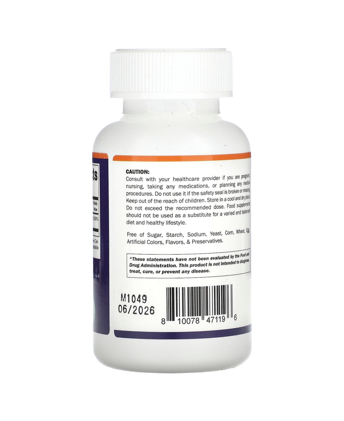 Vitamatic Methyl Folate 15mg - 120 Vegetable Capsules