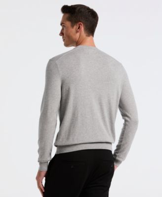 Men's Crewneck Tech Pullover Sweater 