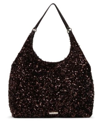 Ashanti Reversible Sequin Hobo Bag