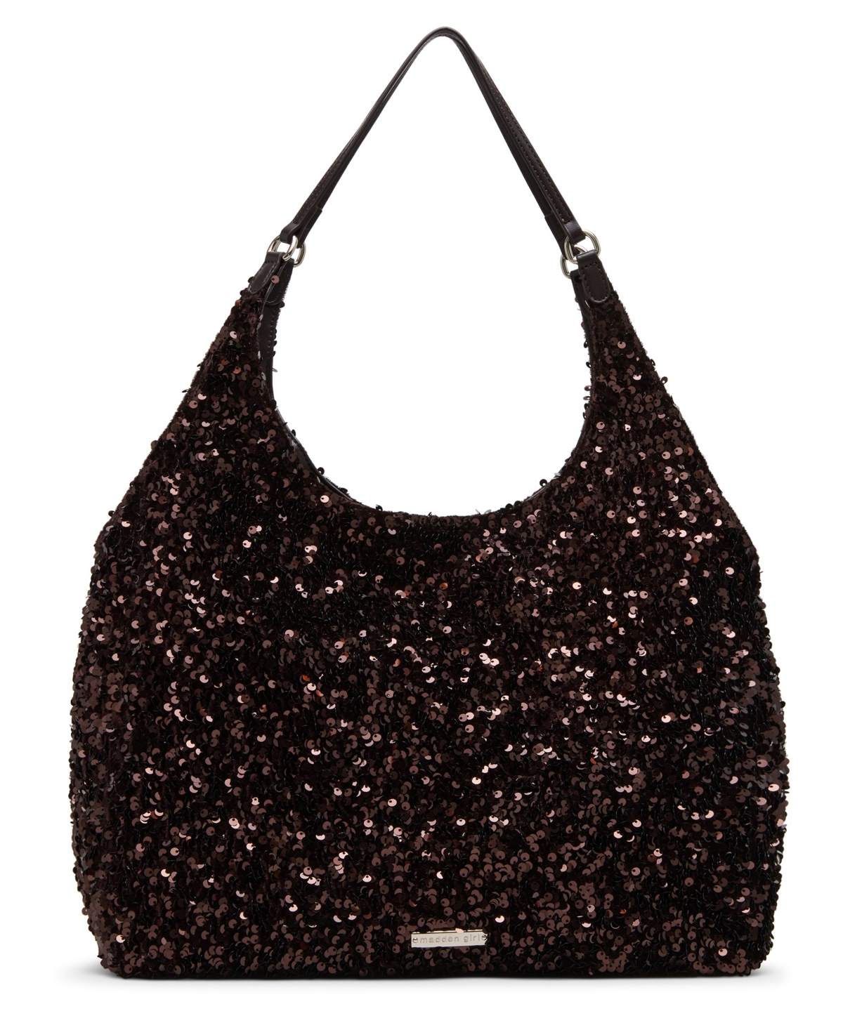 Madden Girl Ashanti Reversible Sequin Hobo Bag