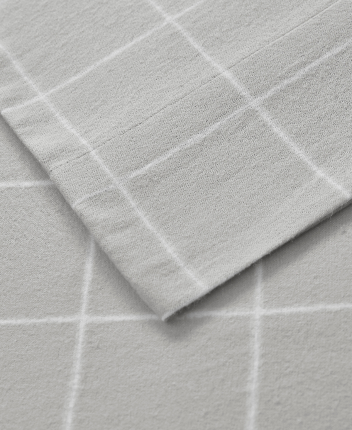 Madison Park Novelty Printed Cotton Flannel 4-pc. Sheet Set, King In Gray