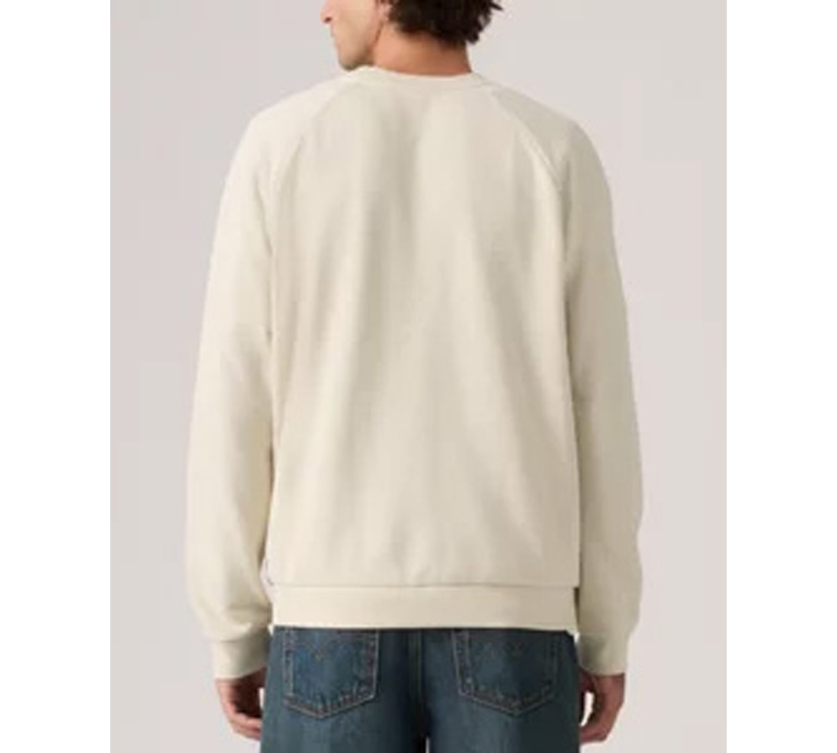 Levi's Authentic Crewneck Sweatshirt In Neutral
