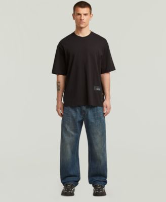 Men's Badge Boxy Crewneck Graphic T-Shirt