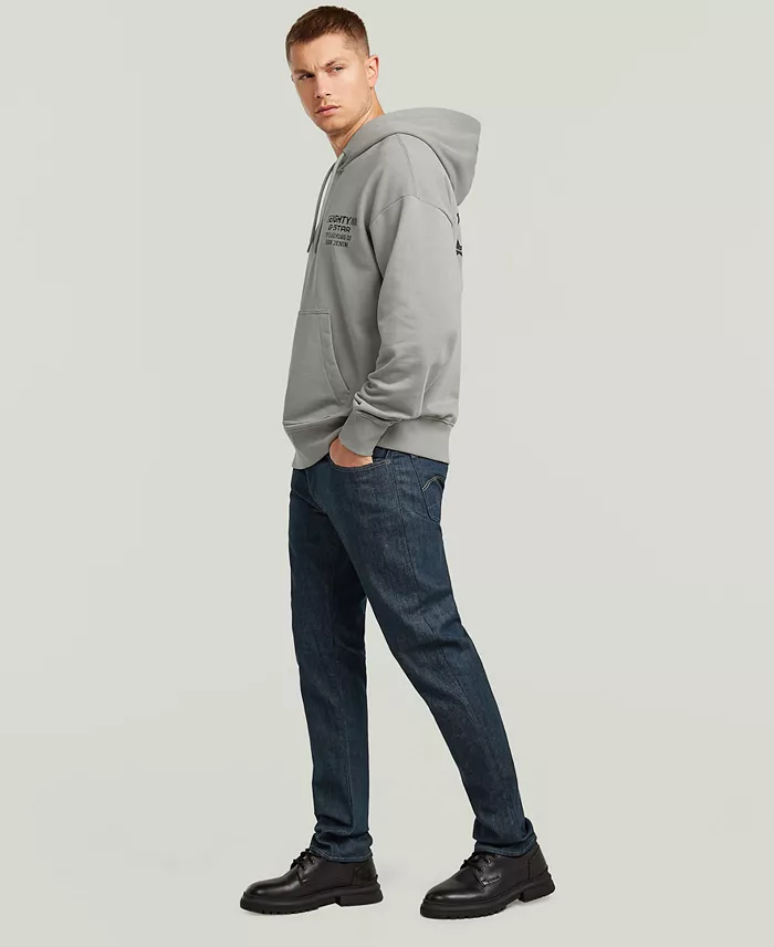 Men's Loose-Fit Hooded Sweatshirt - thumbnail 10