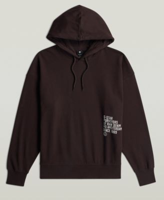 Men's Loose-Fit Hooded Sweatshirt