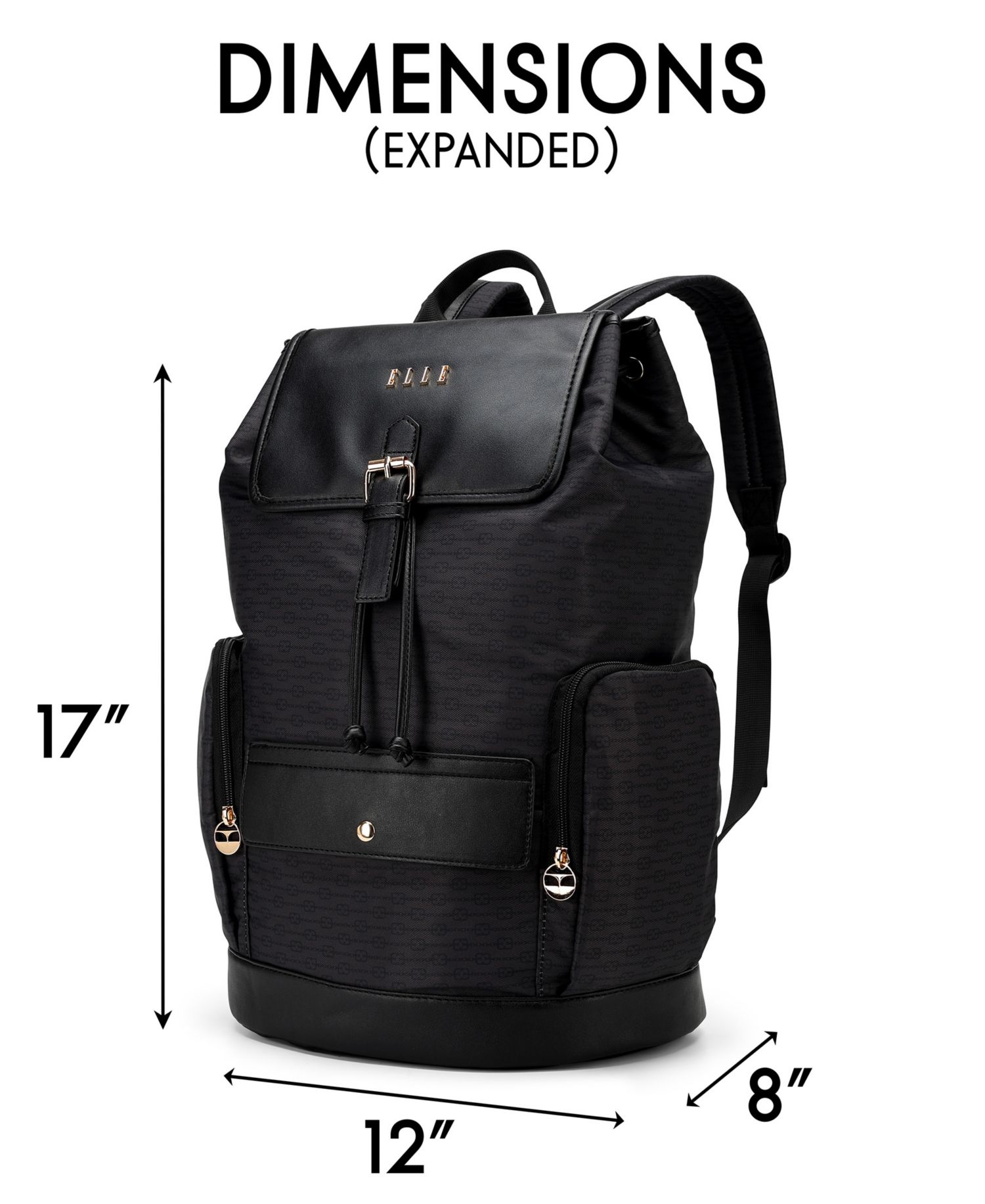 Eleganza 17" Monogram Backpack