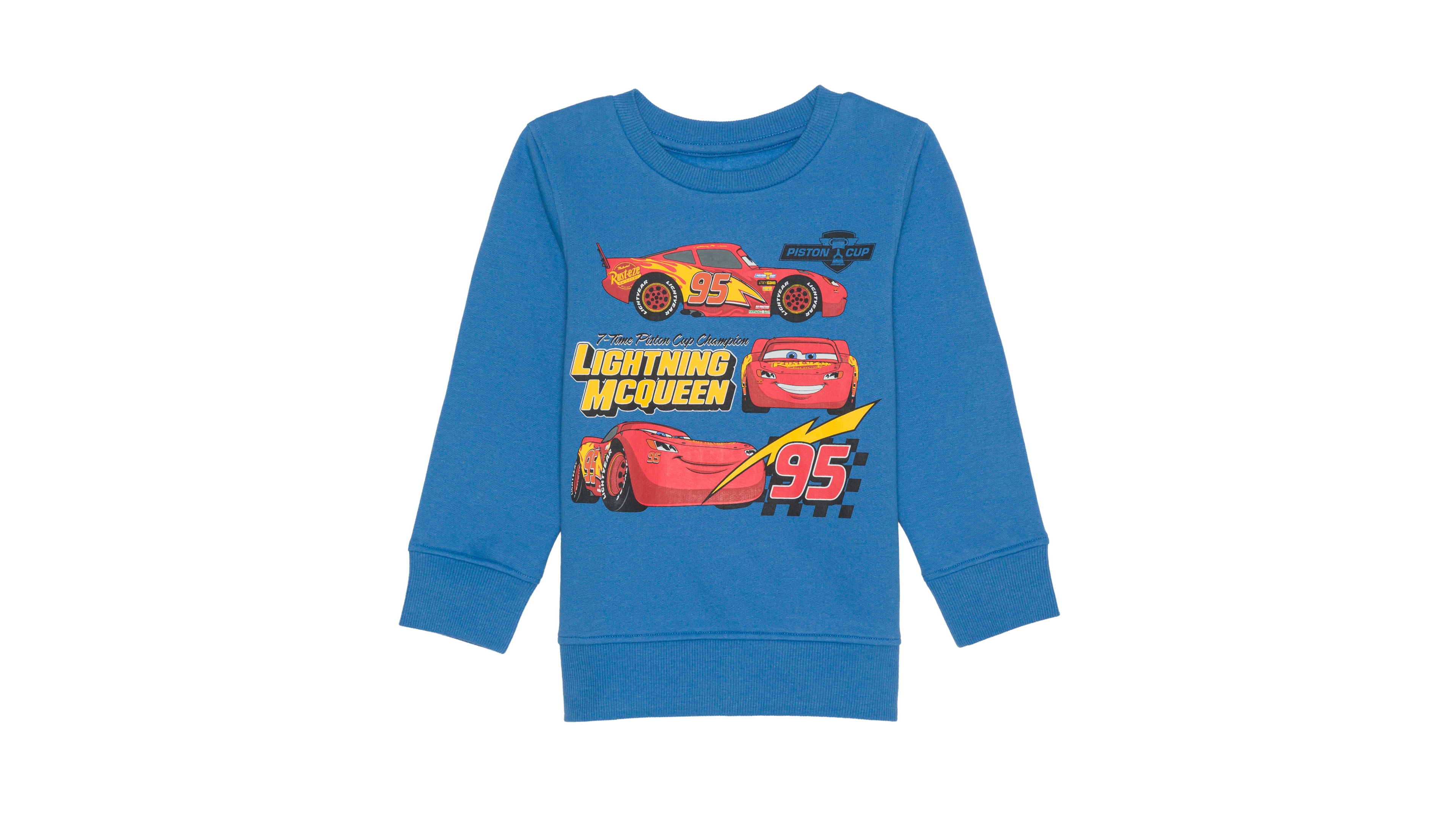 Cars Boys Toddler 2T-5T Piston Cup Champion Crewneck Sweatshirt
