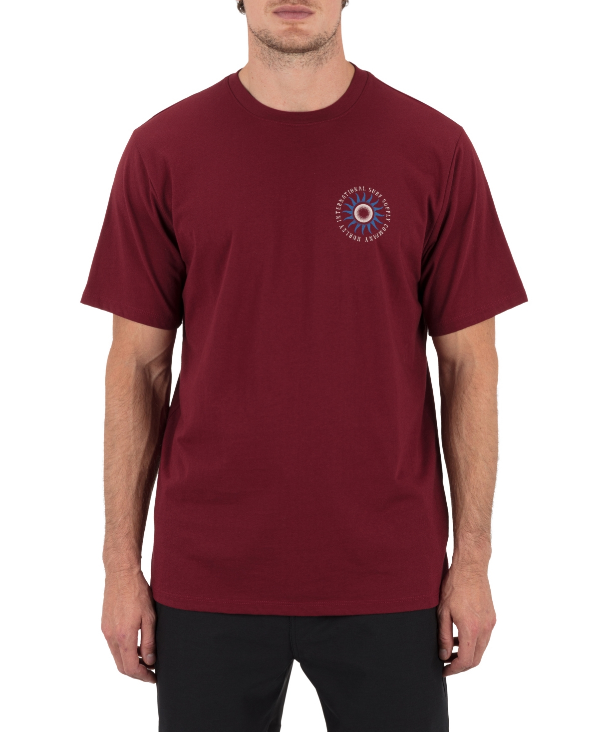 Hurley Men's The Rise Short-Sleeve Crewneck T-Shirt