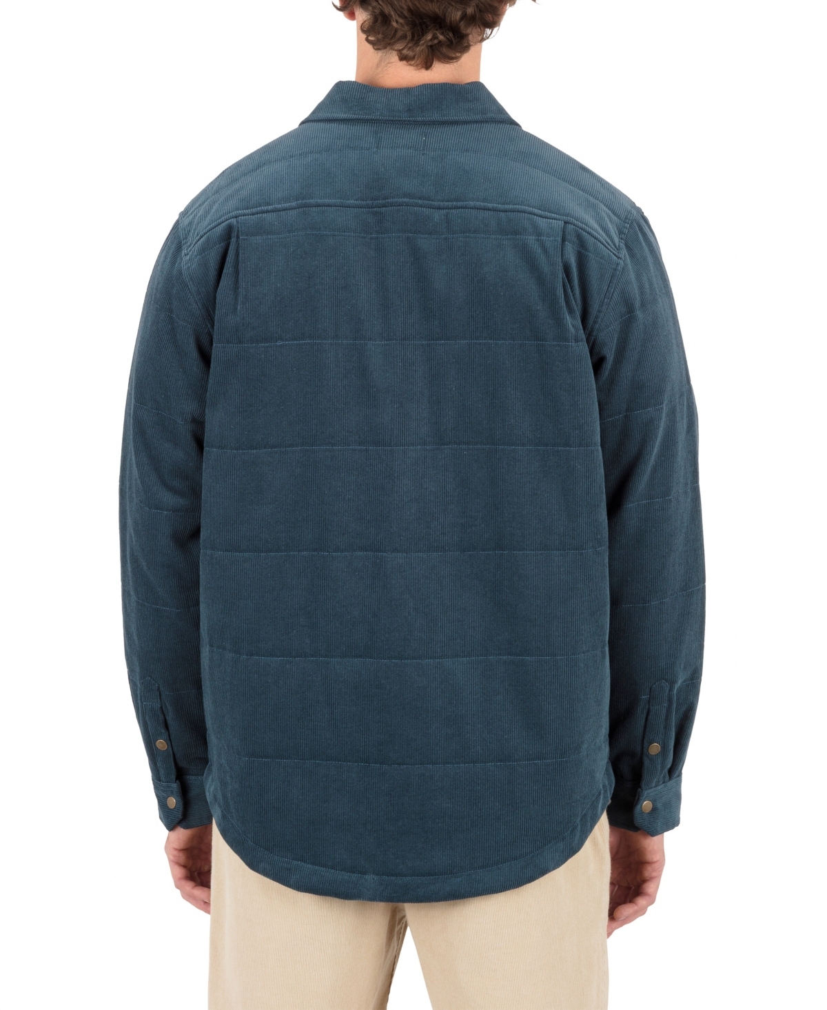 Hurley Men's Waletale Cord Long-Sleeve Jacket