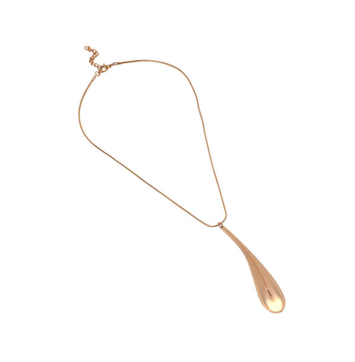 Sohi Women's The Elongated Drip Jewellery Set - Pale Gold