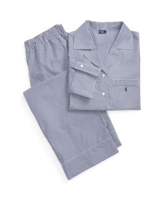 Women's 2-Piece Buttoned Shirt and Pants Pajama Set