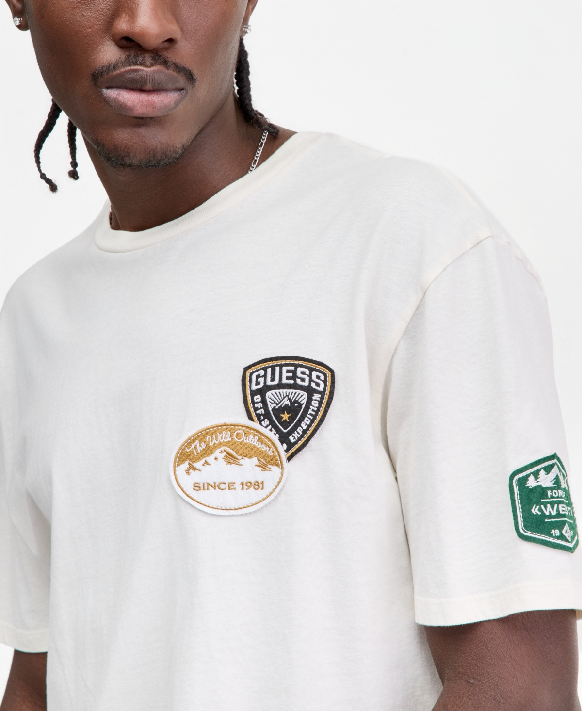 Guess Men's The Woods Graphic T-Shirt