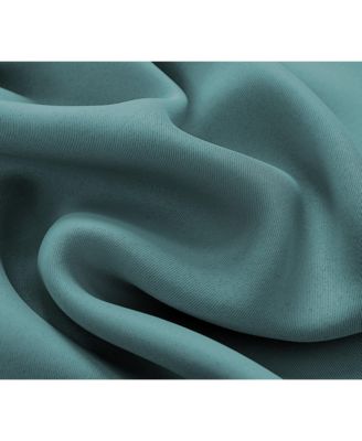 Anchorage Blackout Grommet Single Curtan Panel - 54x90", Turquoise