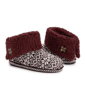 Women's Melinda Cuff Boot Slippers
