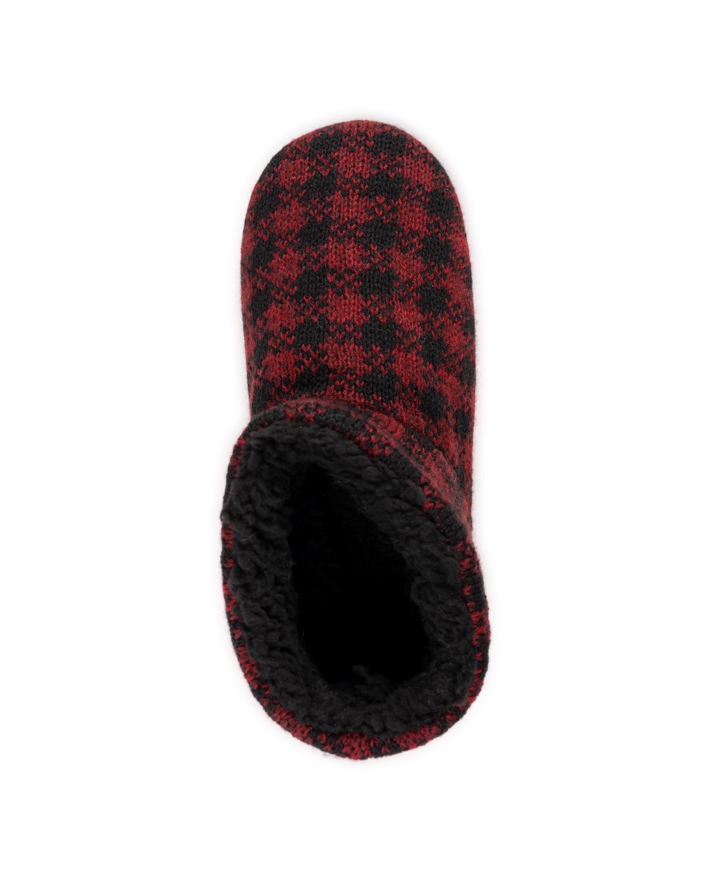 Женские тапочки MUK LUKS Favina Slipper, цвет: Красный клетчатый меланжевый — фото 5