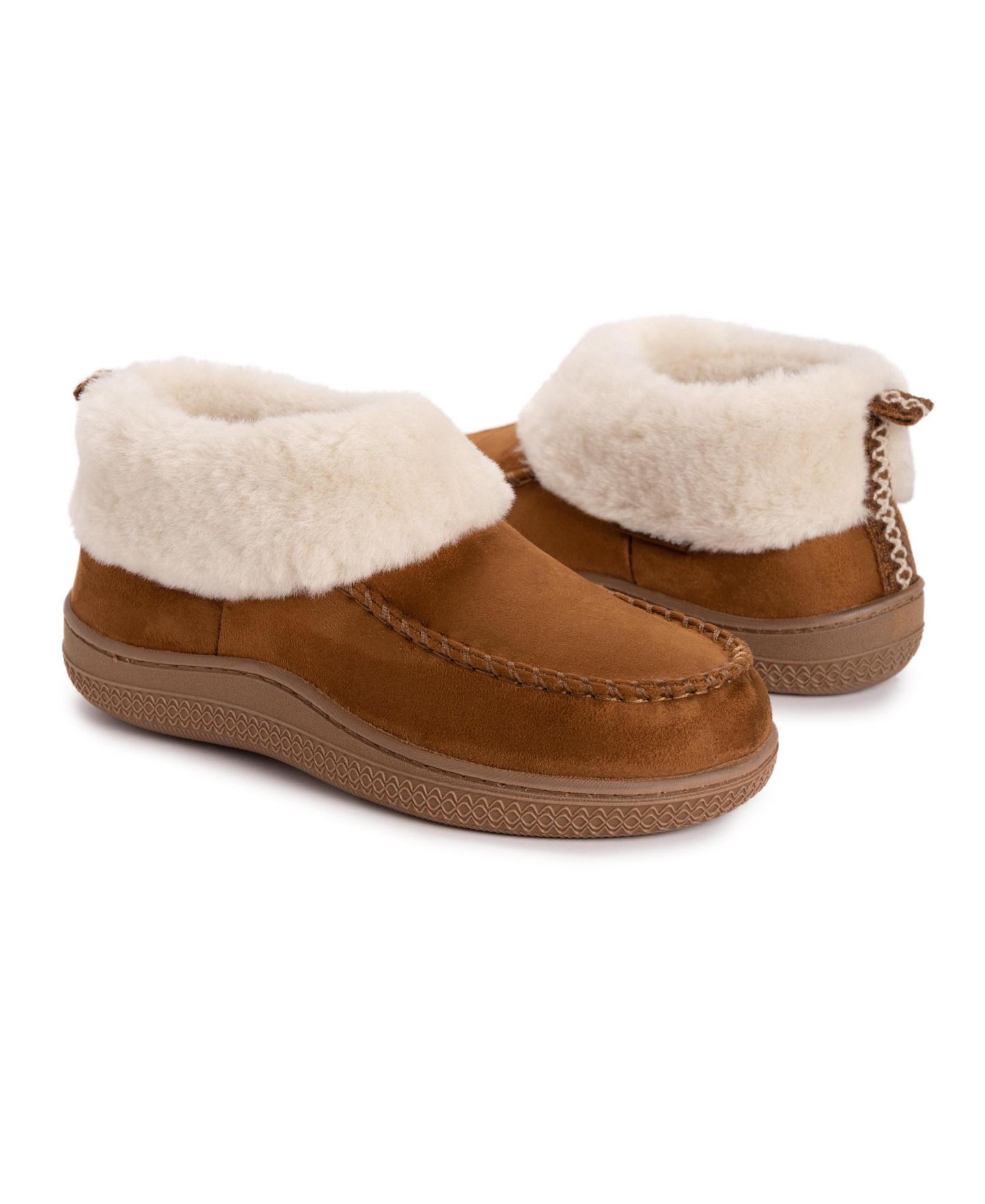 Женские тапочки MUK LUKS Selah Slipper, цвет: Каштановый — фото 5