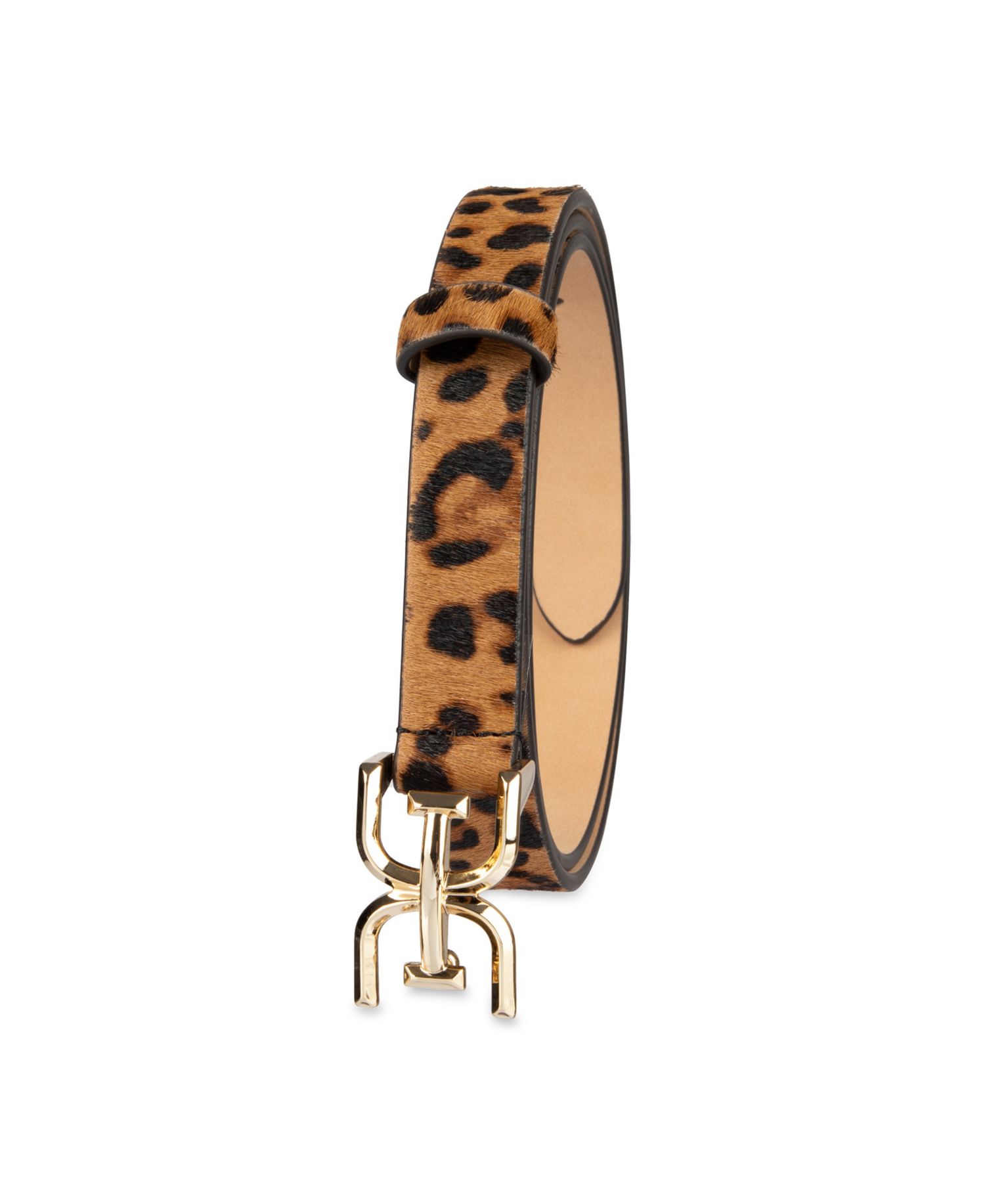 Women's Ultra Skinny Studded Casual Belt