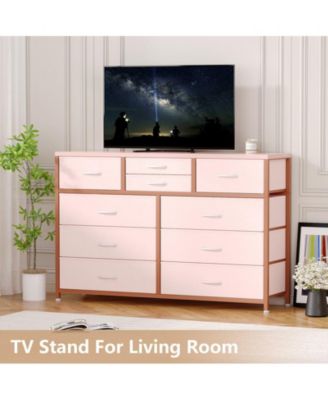 10 Iron+MDF drawer TV cabinet
