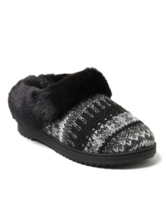 Women's Hannah Festive Knit Clog House Shoe Slipper