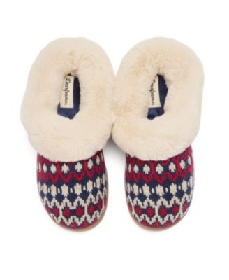 Women's Hannah Festive Knit Clog House Shoe Slipper