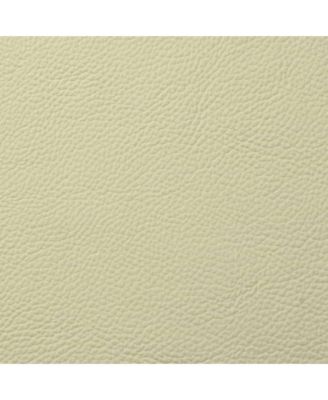 1 PC Cream Real Leather Massage Recliner Chair