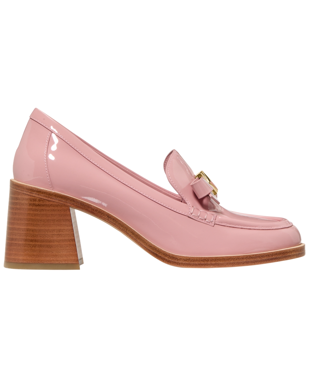 kate spade new york Women's Decorative Bow Block Heel Loafers