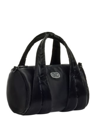 Trissa Nylon Small Barrel Bag