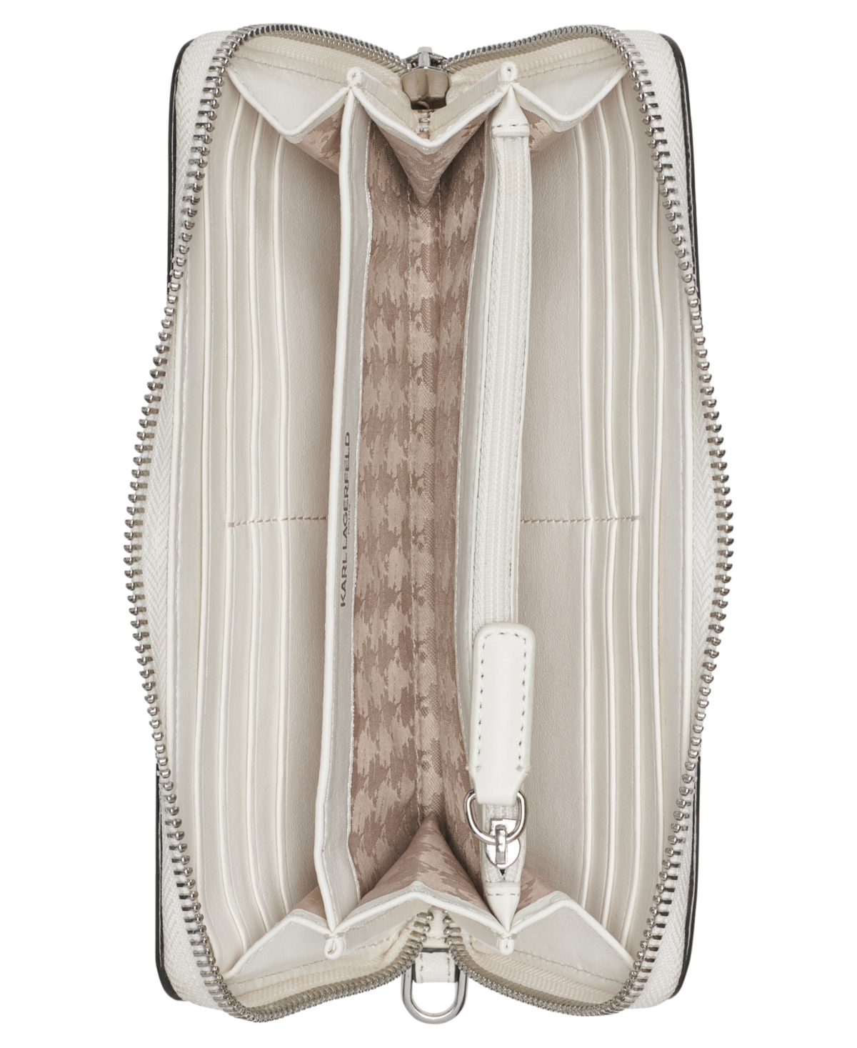 Karl Lagerfeld Meribel Snap Wallet In White