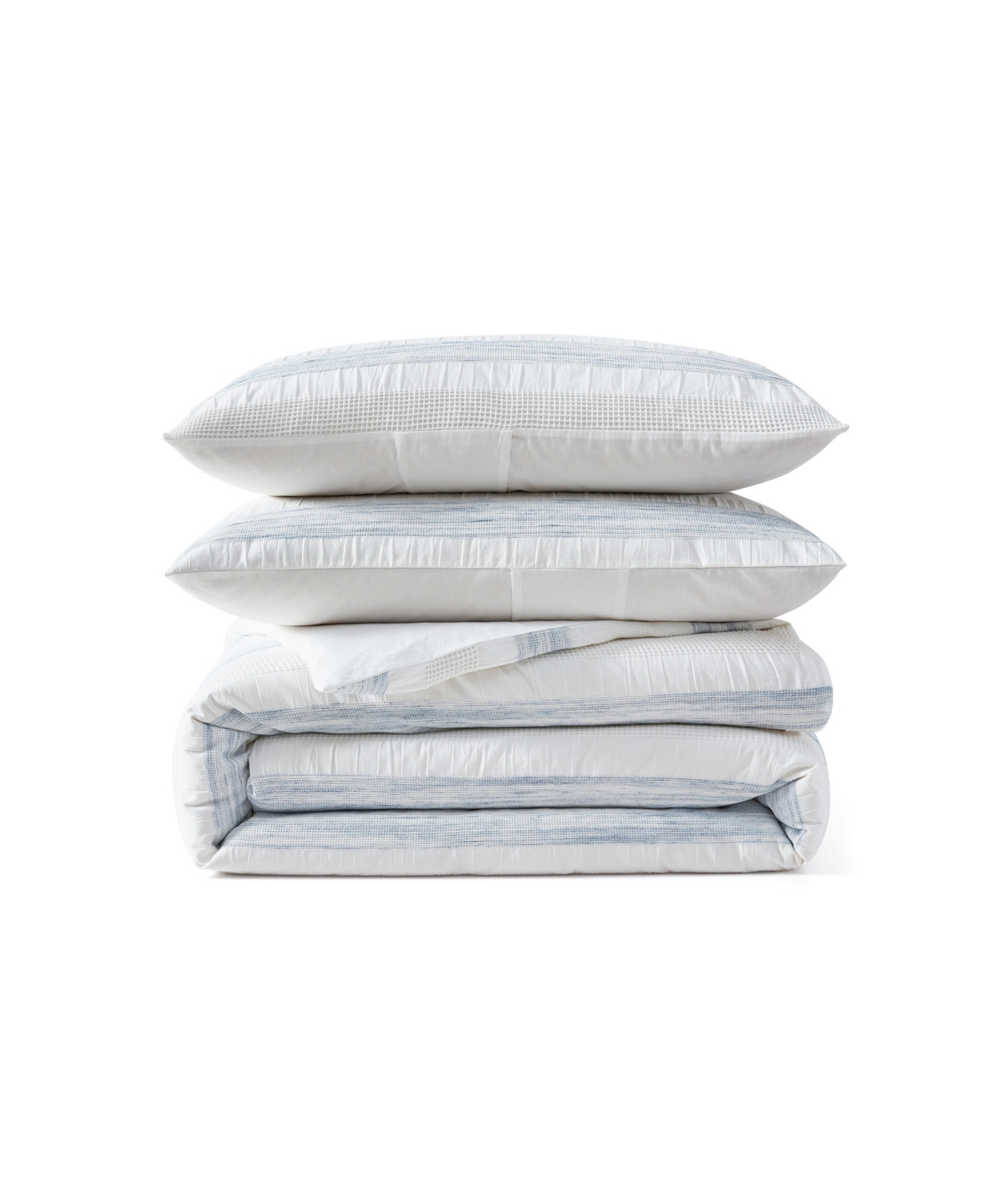 Dkny Waffle Stripe 3-pc. Duvet Set, King In Multi