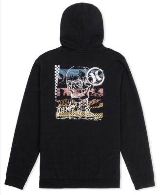 Men's Crusty Printed Graphic Pull-On Hoodie