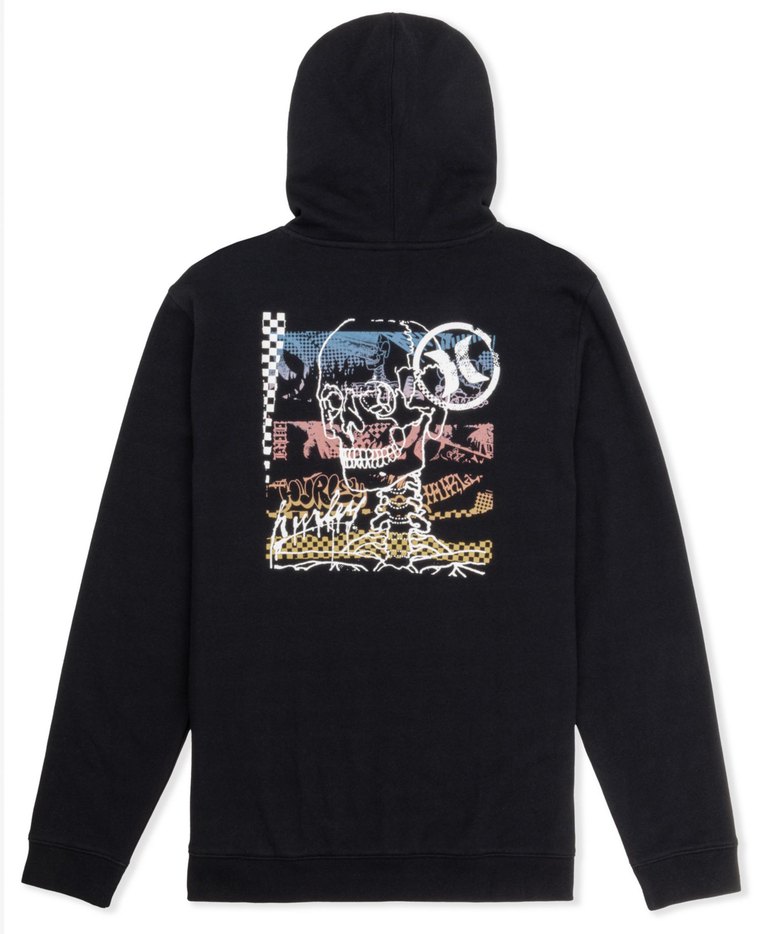Men's Crusty Printed Graphic Pull-On Hoodie