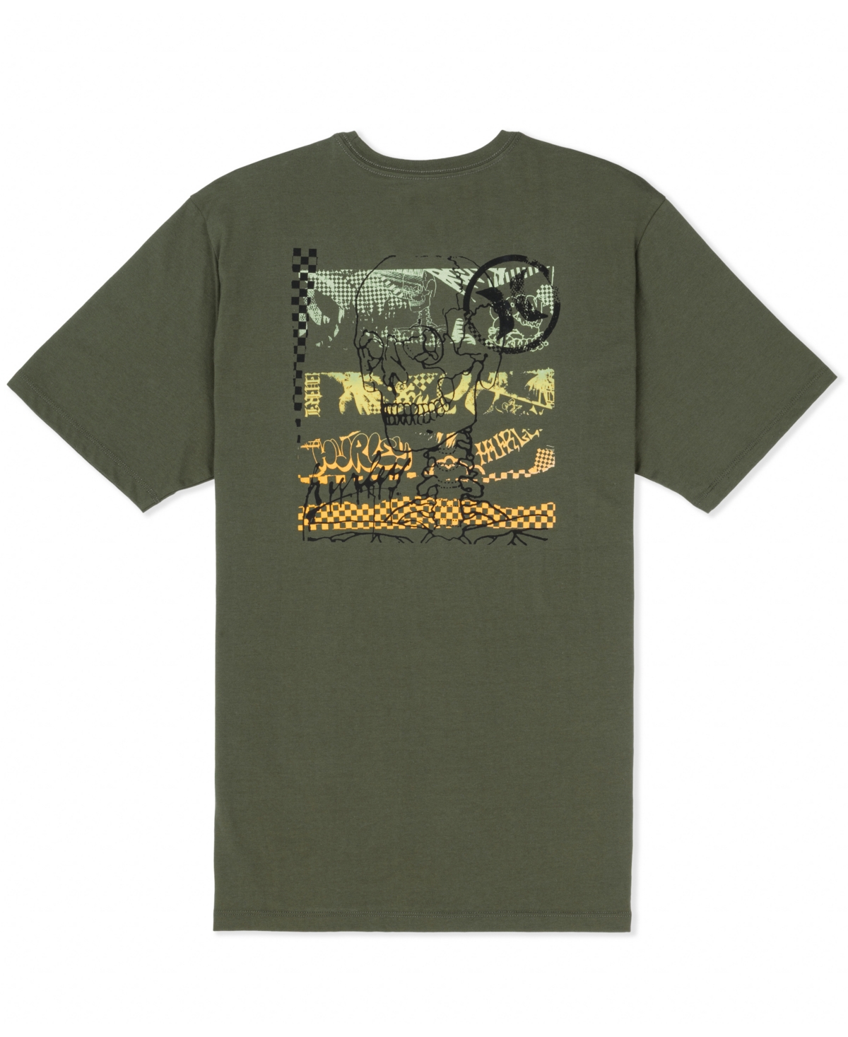 Hurley Men's Crusty Short-Sleeve Crewneck T-Shirt