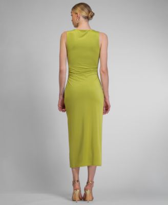 Women's One Shoulder Midi Dress