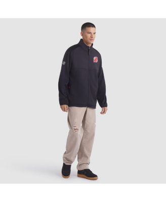 Men's Black New Jersey Devils Authentic Pro Rink Full-Zip Jacket