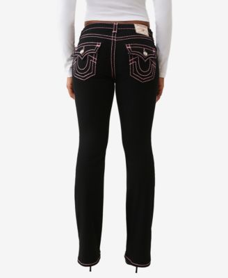 Women's Becca Mid Rise Super T Bootcut Flap Jeans