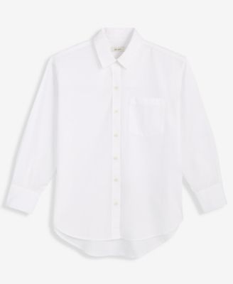 Women's Cotton Relaxed-Fit Blouse, Macy's Exclusive