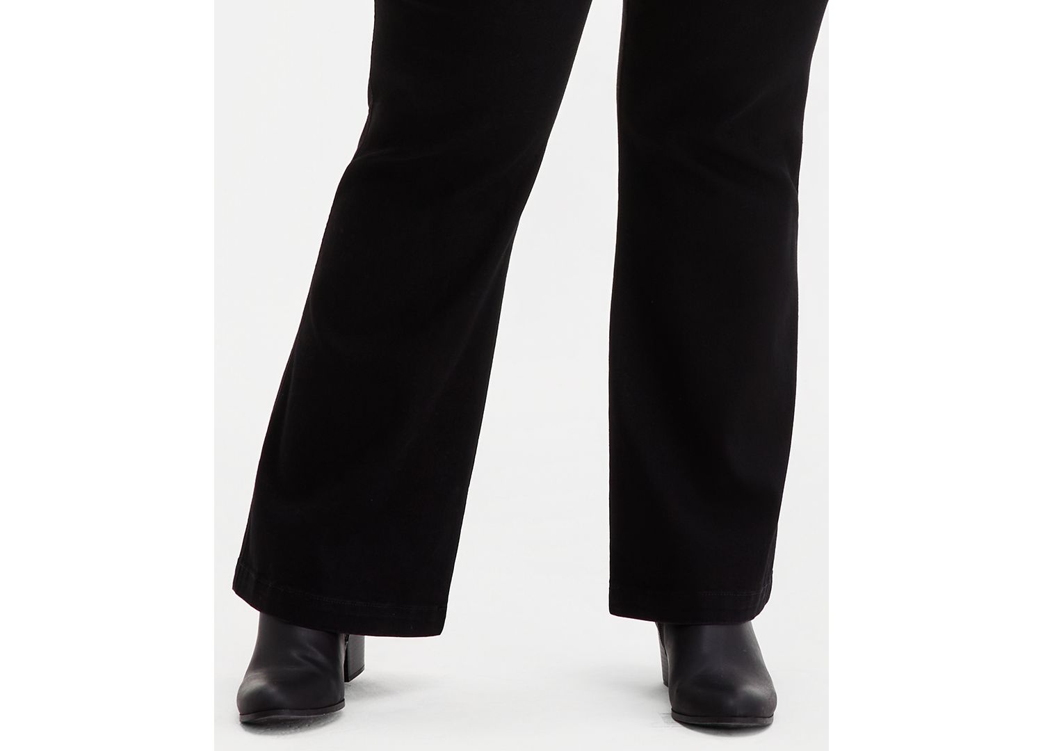 Plus Size Shaping Pull-On Bootcut Jeans