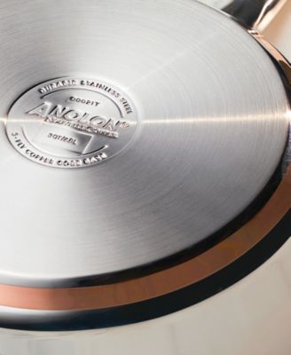 Nouvelle Copper Stainless Steel Cookware Set, 10 Piece 