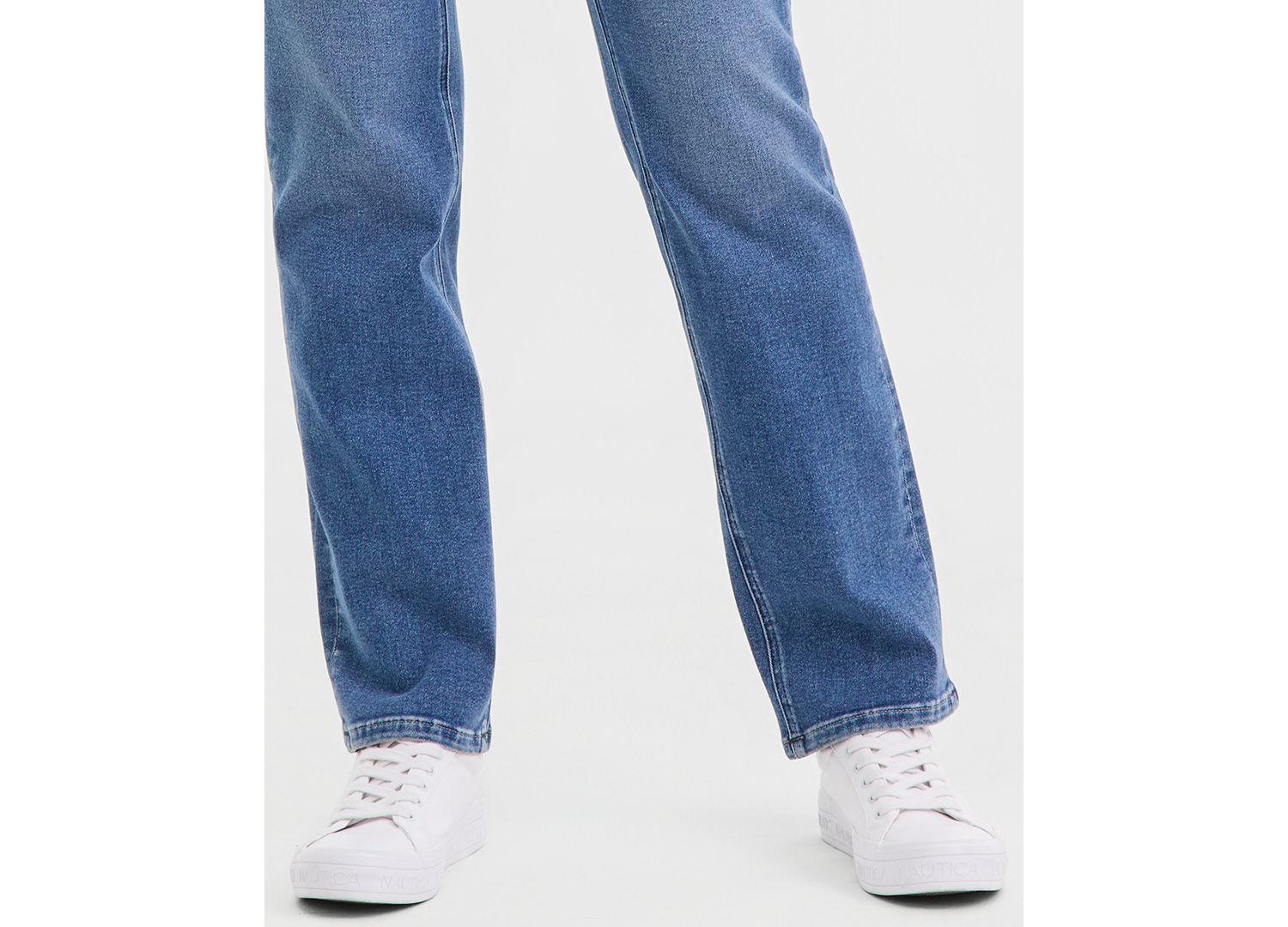 Women's Mid-Rise Bay Straight Jeans