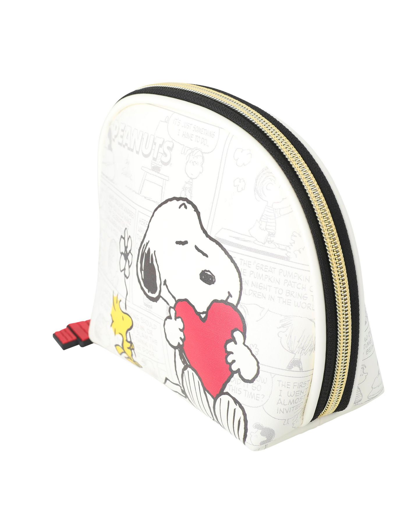 Сумки Peanuts Snoopy Cosmetic Set, Zip Pouch, Comic Print, цвет: Прозрачный / Серебряный — фото 2