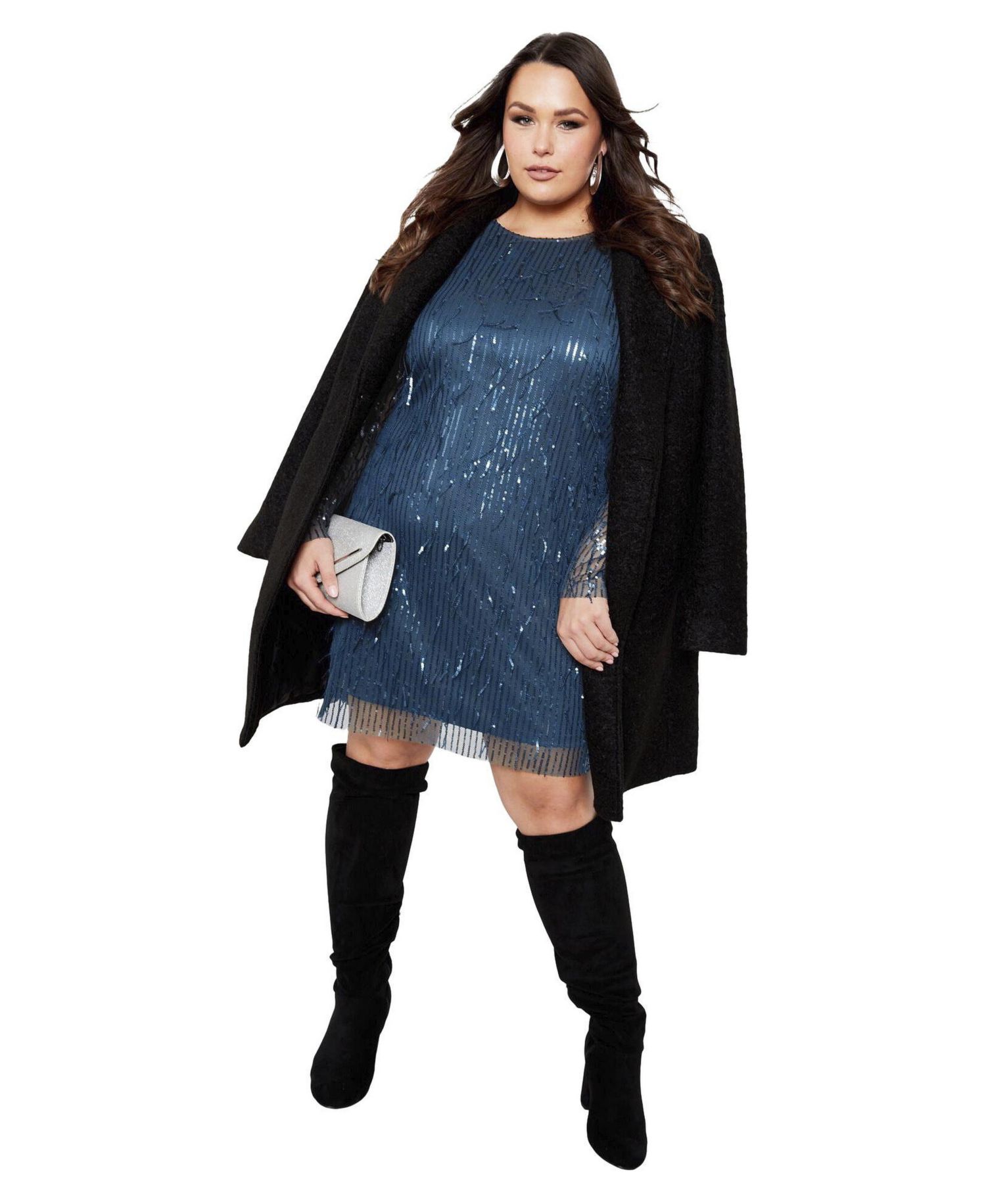 Women's Plus Size Nouveau Nights Dress