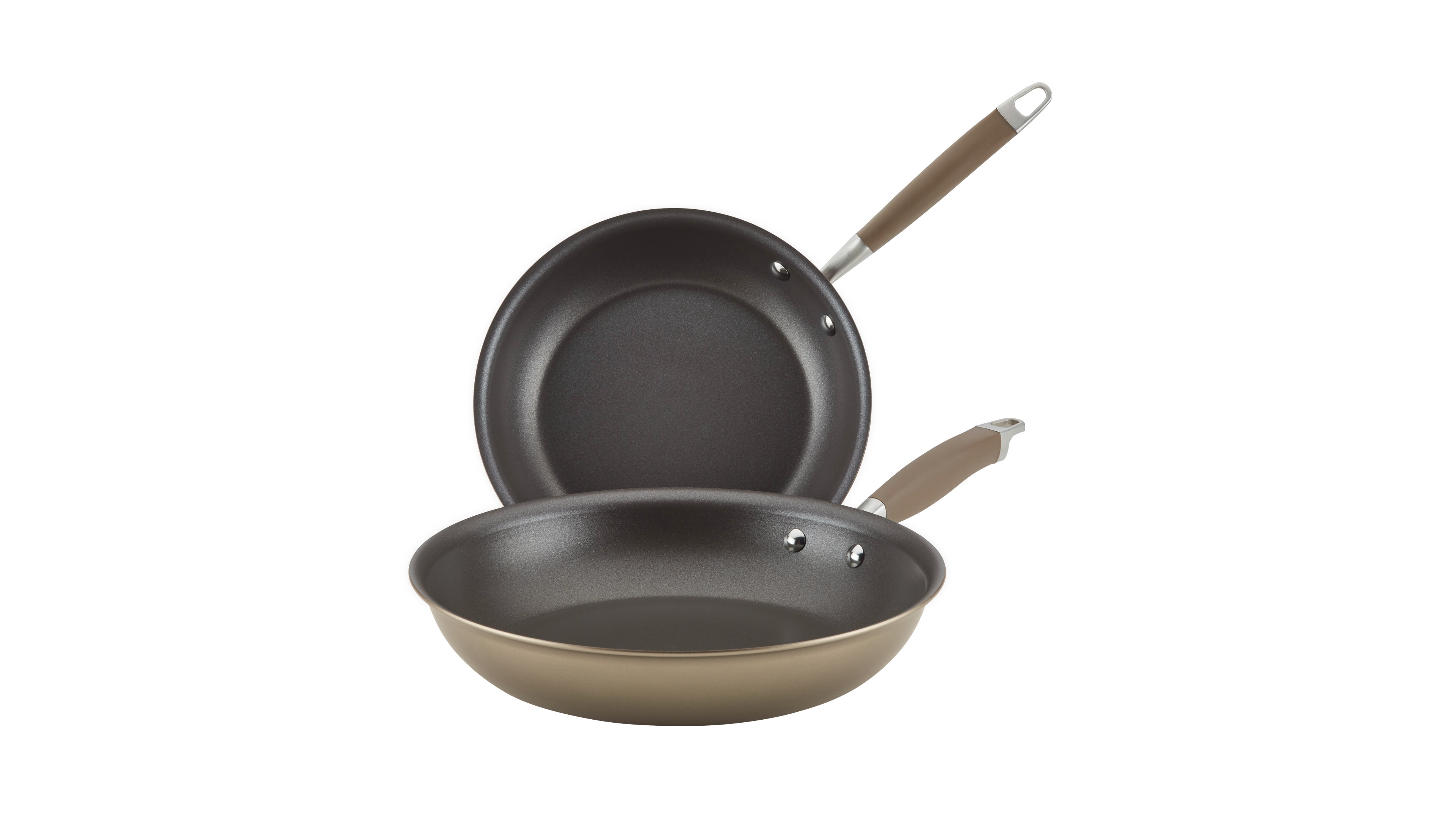Anolon Advanced Home Hard-Anodized Nonstick Skillet Set, 2 Piece