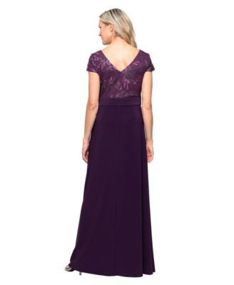 Petite Scoop Neck Short-Sleeve Dress