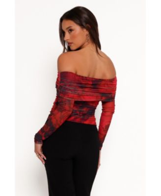 Women's Koa Off Shoulder Top